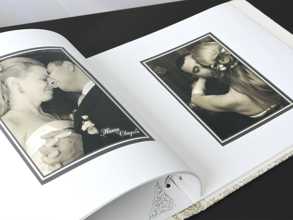 фотоальбом свадебный семейный надежный для вклейки фото с толстыми листами